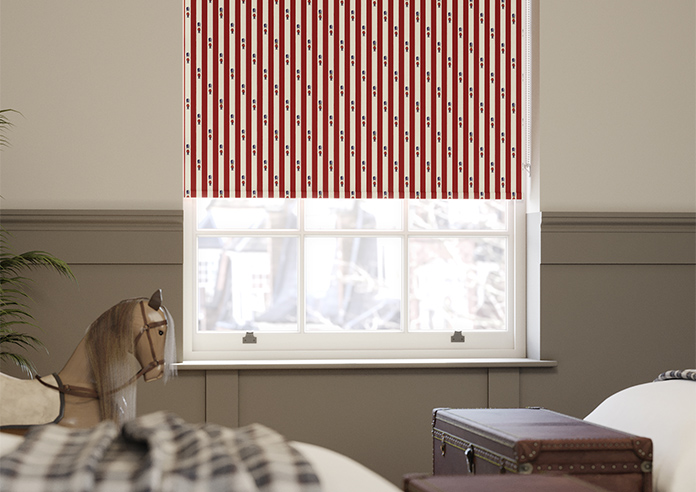 Kings Breakfast, Stripe Kingsmen - Roller Blind - Image 5